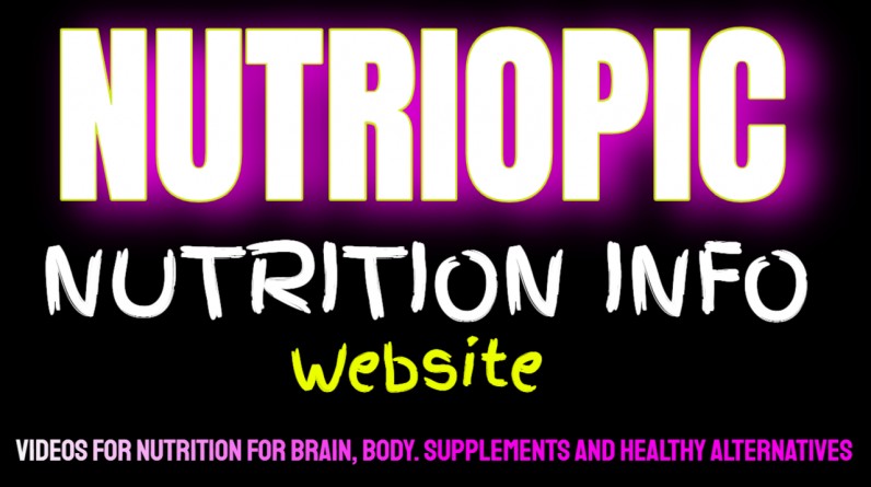 Welcome to nutriopics