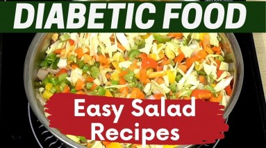 Diabetic Food | Homemade Indian Special Salad For Diabetic Patients | Food For Diabetes