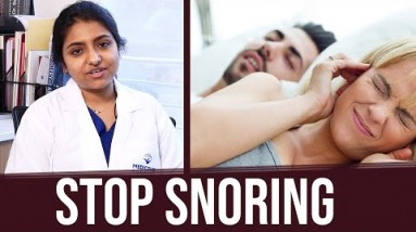 Easy Way To Avoid Snoring - Dr Sampurna Ghosh