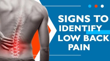 Signs To Identify Low Back Pain | DR Chakardhar Reddy | ORANGE HEALTH