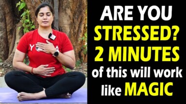 Are you stressed ? This Yoga Asana will help you in 2 Minutes | Orange Health